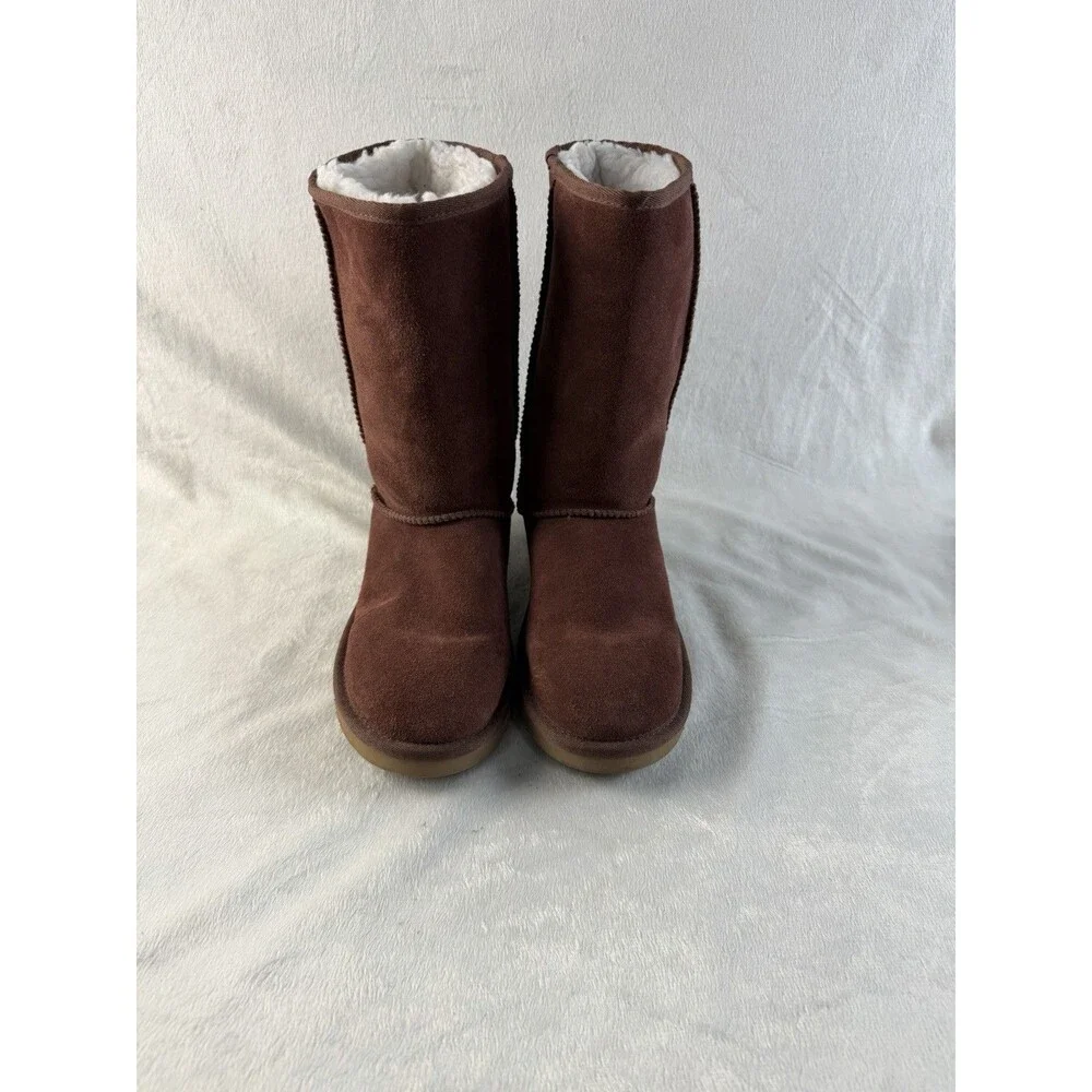 BEARPAW EMMA GIRLS BOOTS SHOES 608Y/BROWN SIZE 5 YOUTH